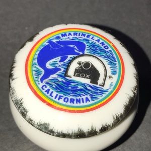 Small Vintage Marine Land California/20th Century Fox Trinket Ring Box